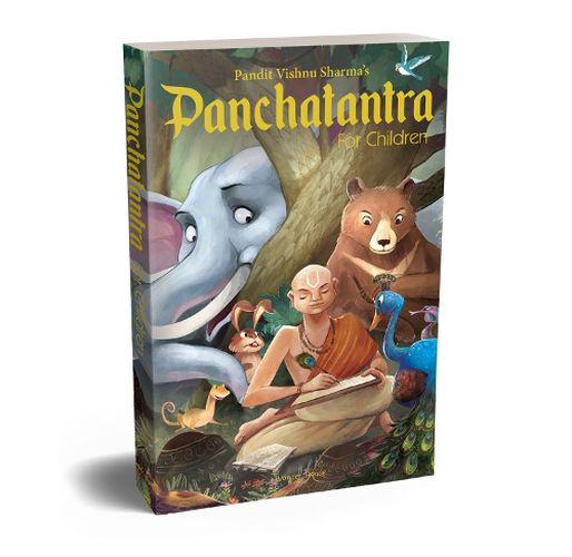 Cover image for Pandit Vishnu Sharma's Panchatantra for Children