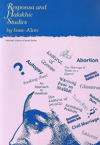 Cover image for Responsa and Halakhic