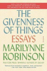 Cover image for The Givenness of Things: Essays