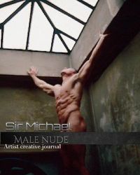 Cover image for Iconic Male Nude sir Michael Huhn creative Blank journal