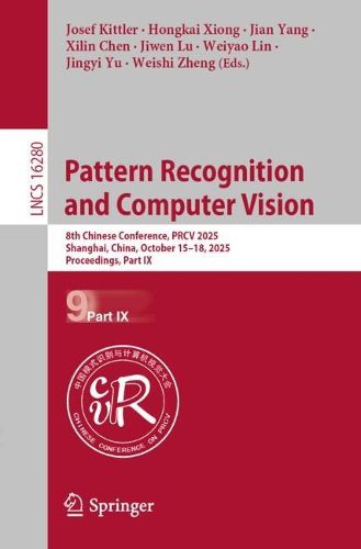 Cover image for Pattern Recognition and Computer Vision