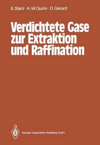 Cover image for Verdichtete Gase zur Extraktion und Raffination