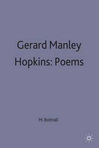Cover image for Gerard Manley Hopkins: Poems