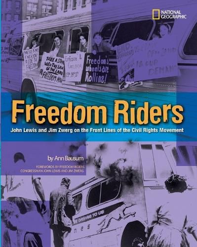 Cover image for Freedom Riders: John Lewis and Jim Zwerg on the Front Lines of the Civil Rights Movement