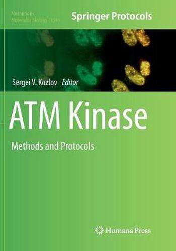 Cover image for ATM Kinase: Methods and Protocols