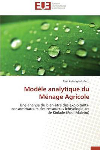 Cover image for Mod le Analytique Du M nage Agricole