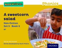 Cover image for Read Write Inc. Phonics: Yellow Set 5 Non-fiction 2 A Sweetcorn Salad