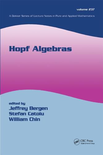 Cover image for Hopf Algebras