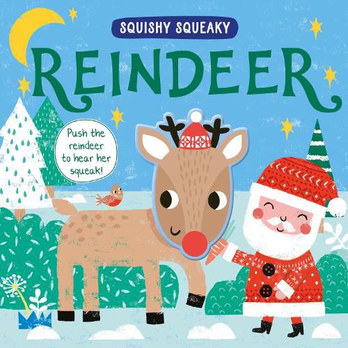 Cover image for Squishy Squeaky Reindeer