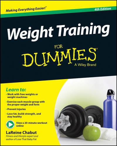 Cover image for Weight Training For Dummies