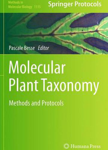 Cover image for Molecular Plant Taxonomy: Methods and Protocols