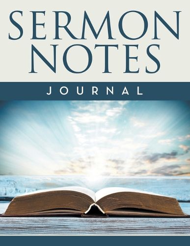 Cover image for Sermon Notes Journal