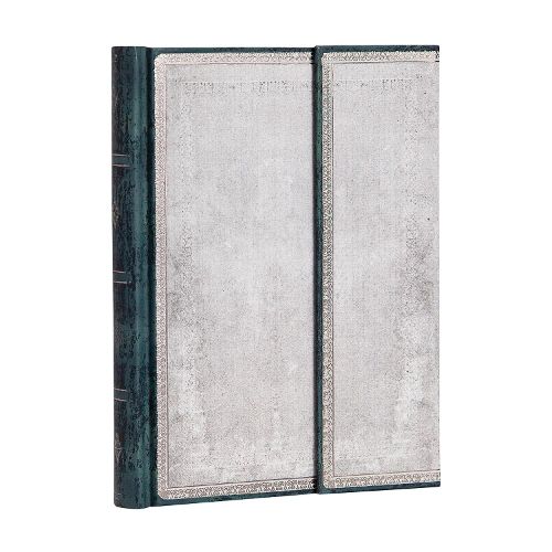 Cover image for Flint Midi Lined Hardcover Journal (Wrap Closure)