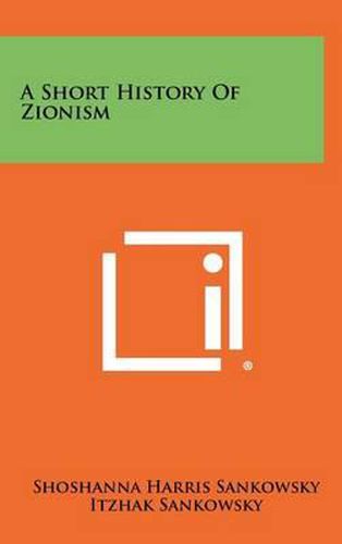 Cover image for A Short History of Zionism