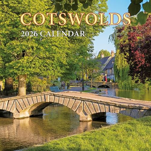 Cover image for Cotswolds Small Square Calendar - 2026