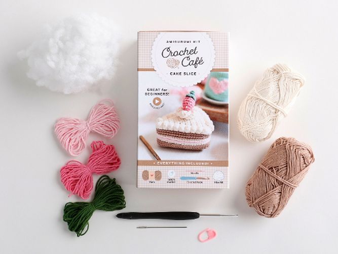 Cover image for Crochet Cafe Amigurumi Kit Cake Slice