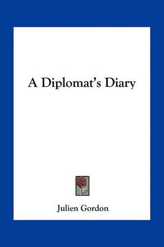 A Diplomat's Diary