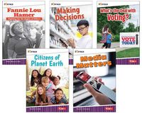 Cover image for iCivics Grade 4: Community & Social Awareness 5-Book Set