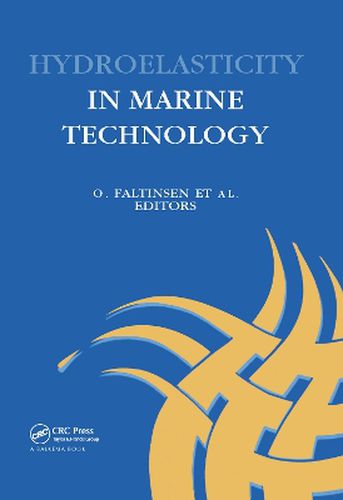 Cover image for Hydroelasticity in Marine Technology: Proceedings of an international conference, Trondheim, Norway, 22-28 May 1994