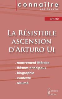 Cover image for Fiche de lecture La Resistible ascension d'Arturo Ui de Bertolt Brecht (Analyse litteraire de reference et resume complet)