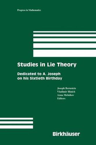 Cover image for Studies in Lie Theory: Dedicated to A. Joseph on his Sixtieth Birthday