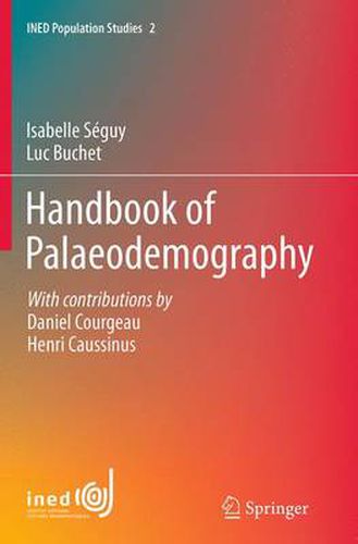 Cover image for Handbook of Palaeodemography