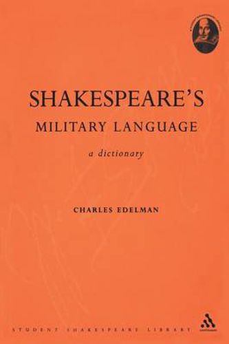 Cover image for Shakespeare's Military Language: A Dictionary