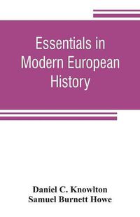 Cover image for Essentials in modern European history