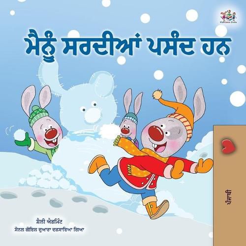 Cover image for I Love Winter (Punjabi Book for Kids- Gurmukhi)