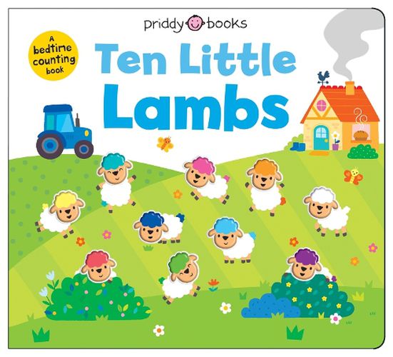 Cover image for Ten Little Lambs (Little Squishies)