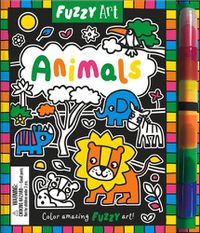 Cover image for Fuzzy Art Animals