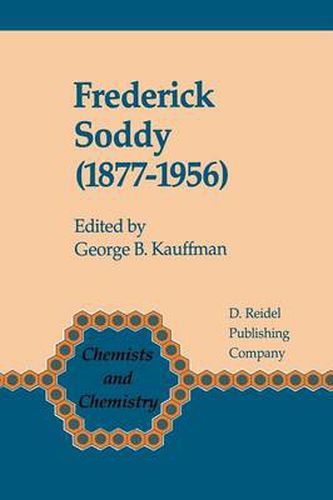 Cover image for Frederick Soddy (1877-1956): Early Pioneer in Radiochemistry