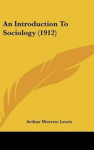 Cover image for An Introduction to Sociology (1912)