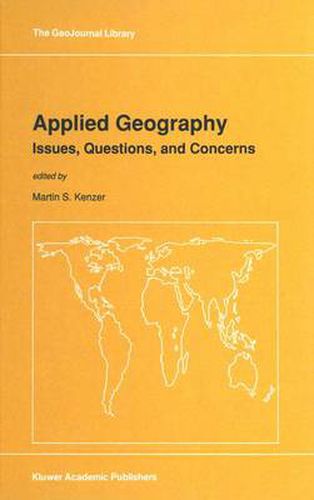 Cover image for Applied Geography: Issues, Questions, and Concerns