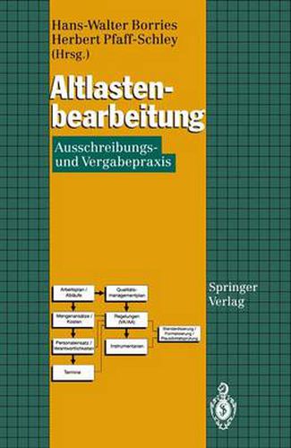 Cover image for Altlastenbearbeitung