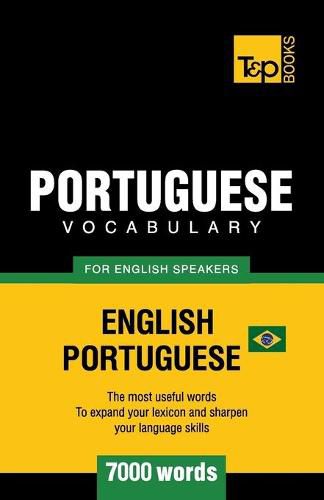 Cover image for Portuguese vocabulary for English speakers - English-Portuguese - 7000 words: Brazilian Portuguese