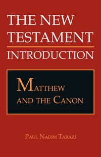 Cover image for Matthew and the Canon