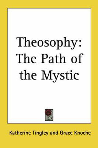 Cover image for Theosophy: The Path of the Mystic (1922)