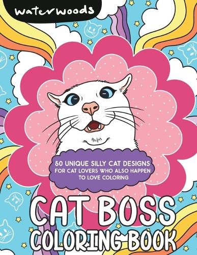 Cover image for Cat Boss Coloring Book