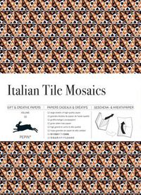 Cover image for Italian Tile Mosaics: Gift & Creative Paper Book Vol. 33