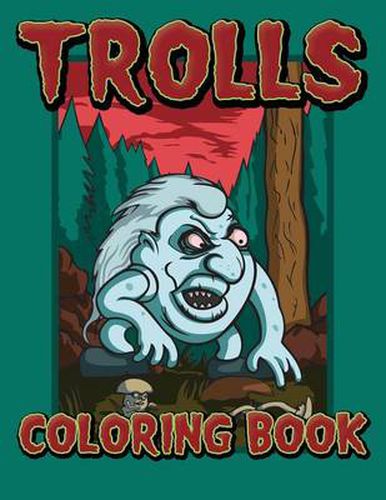 Cover image for Trolls Coloring Book