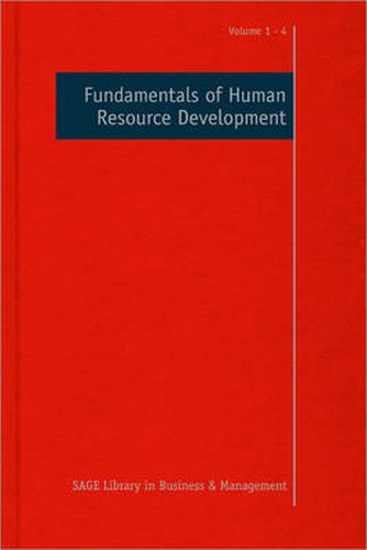 Cover image for Fundamentals of Human Resource Development