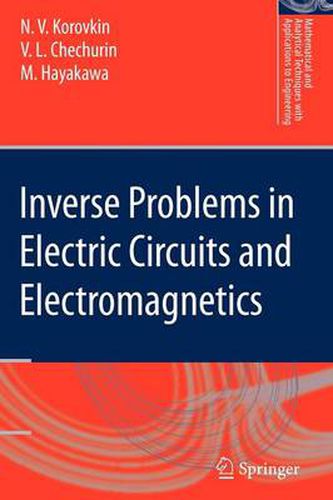 Cover image for Inverse Problems in Electric Circuits and Electromagnetics