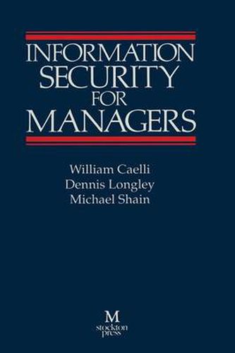 Cover image for Information Security for Managers