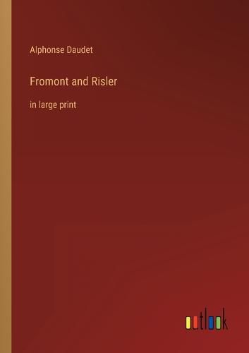 Cover image for Fromont and Risler
