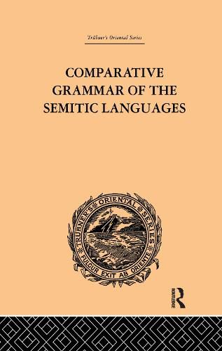 Cover image for Comparative Grammar of the Semitic Languages