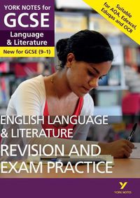 Cover image for English Language & Literature REVISION AND EXAM PRACTICE GUIDE: York Notes for GCSE (9-1): - everything you need to catch up, study and prepare for 2022 and 2023 assessments and exams