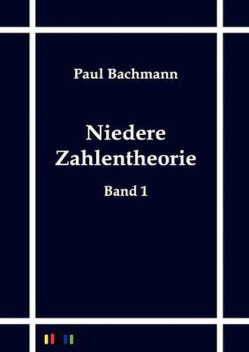 Cover image for Niedere Zahlentheorie