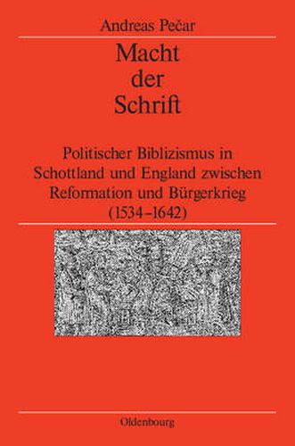 Cover image for Macht der Schrift