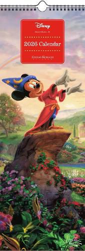 Cover image for Disney Dreams Collection by Thomas Kinkade Studios 2026 Slim Calendar